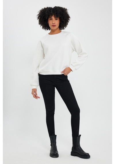 Alexander Gardi Alexandergardı Reglan Kol Şardonlu Oversize Sweatshirt B23-00166 001