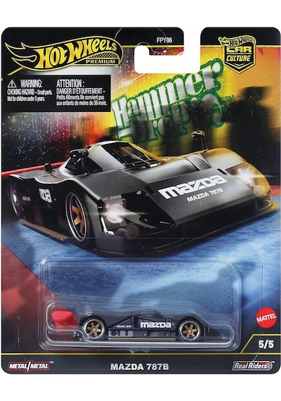 Hot Wheels Premium Serisi Mazda 787b Hrw08 Çok Renkli