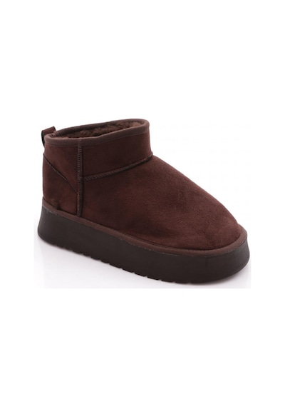 Dgn Cozy Kadın Ugg Bot Kahve