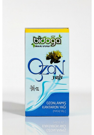 Bidoğa Ozonlanmış Kantaron Yağı 50 Ml Doğal Bitkisel Yağ Cilt Bakımı Ve Masaj İçin