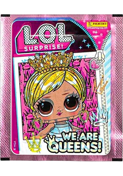 Toyika Panini Lisanslı L.o.l Lol Surprise Mega Başlangıç Paketi Album + 2 Paket 10 Stickers Çıkartma - 0887