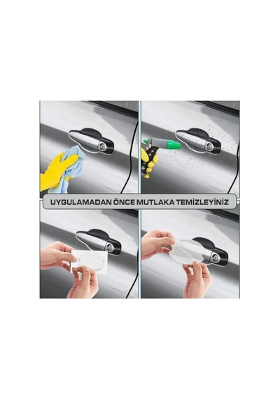 Citroen Kapı Kolu Çizik Önleyici Ppf Kaplama Citroen