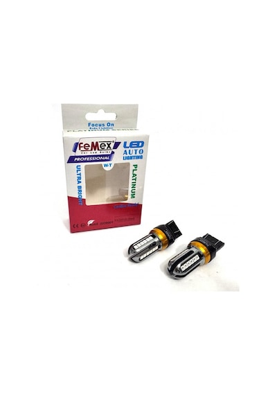 Femex Platinum Tek Duy/çift Duy T20 Non-direction 7440/7443 15w Kırmızı
