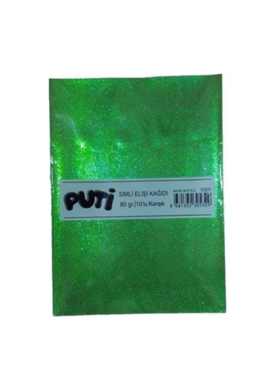 A4 Simli Elişi Kağıdı 10 Renk 80 Gr