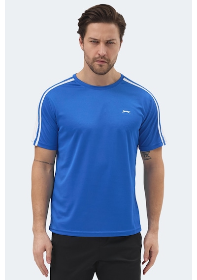 Slazenger Rewınd Erkek Saks Mavi Tişört Saks Mavi