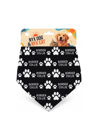 Sade Border Collie Desenli Fular