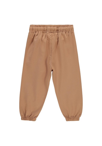 Civil Boys Bel Paça Lastikli Düz 2-5 Yaş Pantolon - Bej Vizon