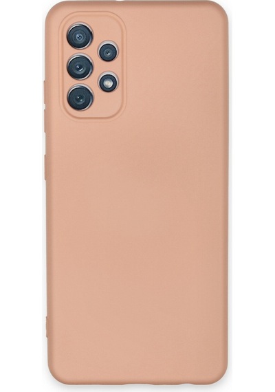 Newface - 958 - Samsung Galaxy Uyumlu A13 4g Kılıf Nano İçi Kadife Silikon - Csmo-tex - - Pudra