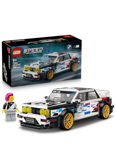 LEGO® Speed Champions BMW M3 (E30) 77263 - 9 Yaş ve Üzeri Çocuklar için 1 Minifigür İçeren Yaratıcı Oyuncak Yapım Seti (358 Parça)