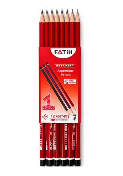 Fatih Mercanlı Kurşun Kalem 12 Adet