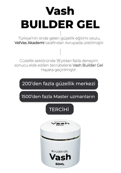 Vash Protez Tırnak Jeli Coverlight 50 ML