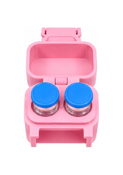 Kompakt 5/7 Ml Peptit Saklama Kutusu 2 Flakon Kapaklı Taşıma Ve Düzenleme Kutusu