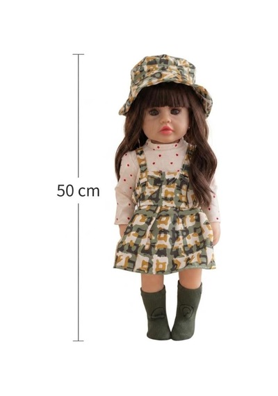 Emzikli Sevimli %100 Et Bebek - 50 Cm Konuşan Gerçekçi Oyun Arkadaşı İnteraktif Eğitici Oyuncak 69818200