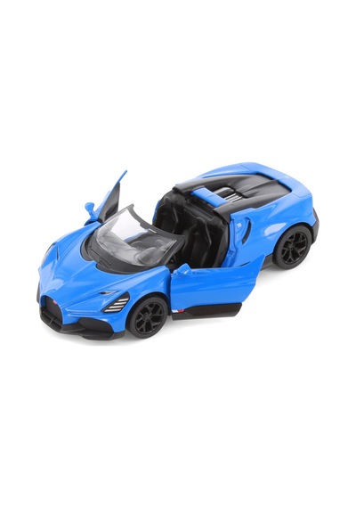 Kinsmart Bugatti Mistral Çek Bırak Metal Lisanslı Araç Mavi