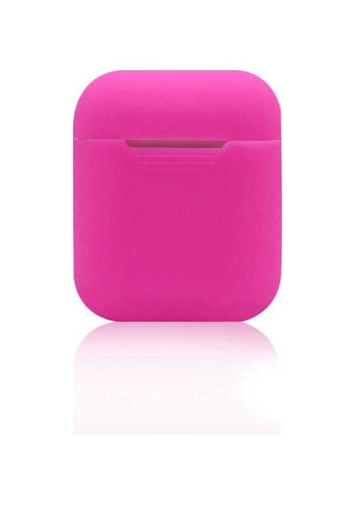 Apple AirPods Uyumlu Zore Standart Silikon Kılıf Pembe
