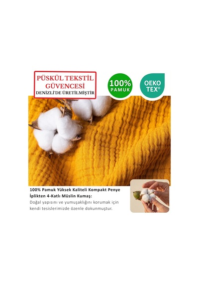 Püskül 2-adet Müslin Yastık Kılıfı Seti 4-katlı, 100% Pamuk Ultra Yumuşak Müslin Kumaş Yastık Kılıfları, Havadar Nem Emici Terletmeyen Yastık Kılıfı Hardal, 50x70 Cm 2'li Yastık Kılıfı Seti Bebe Pembe - Kırık Beyaz Püskül 2-adet Müslin Yastık Kılıfı Seti 4-katlı, 100% Pamuk Ultra Yumuşak Müslin Kumaş Yastık Kılıfları, Havadar Nem Emici Terletmeyen Yastık Kılıfı Hardal, 50x70 Cm 2'li Yastık Kılıfı Seti Bebe Pembe - Kırık Beyaz