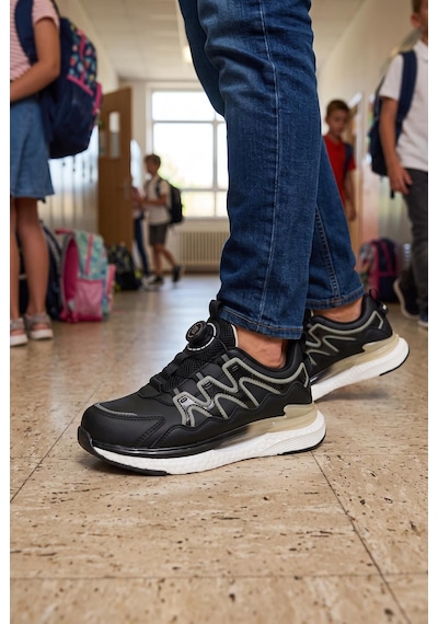 Pepino 2411 Çocuk Rahat Sneaker Siyah/beyaz