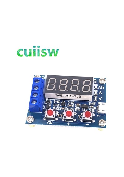 1.2v 12v 18650 Zb2l3 Li-ion Lityum Pil Kapasitesi Test Cihazı + Direnç Kurşun-asit Akü Kapasitesi Ölçer Deşarj Test Cihazı