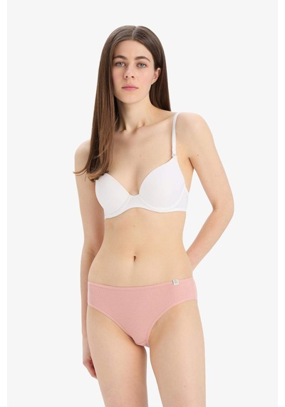 DeFacto Ribana 3'lü Slip Külot-Fall in Love D6404AX25SPBR327 Bordo DeFacto Ribana 3'lü Slip Külot-Fall in Love D6404AX25SPBR327 Bordo