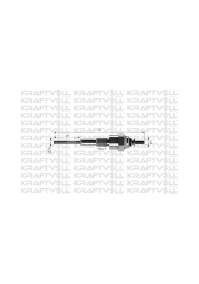 Kraftvoll 05030052 Kızdırma Bujisi 12v Leyland