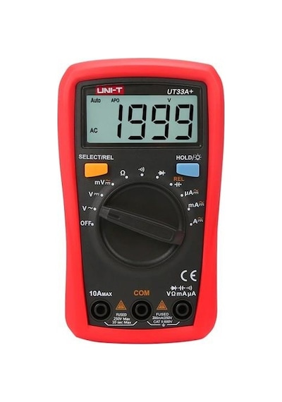Unı-t Ut33a+ Dijital Multimetre Ölçü Aleti