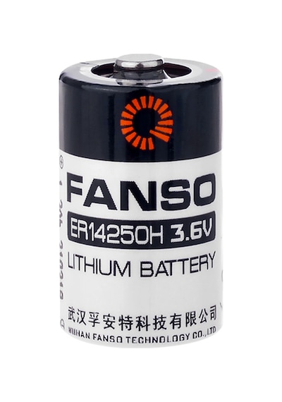 Fanso Er14250 1/2aa Size 3.6v Li-socı2 Lithium Pil