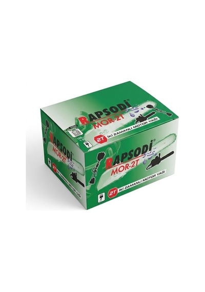 Rapsodi 2 Zamanlı Motor Yağı 100 Ml - 12 Adet Ekonomik Set - Ölçekli Şişe