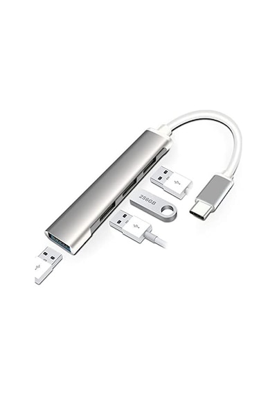 Type-c Usb 3.1 Den 4 Adet Usb 3.0 Hub Usb Çoğaltıcı Otg Çoğaltıcı Adaptörü