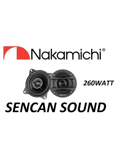 Nakamichi - 10 Cm Koaksiyel Hoparlör Japon 260watt Sencan Sound