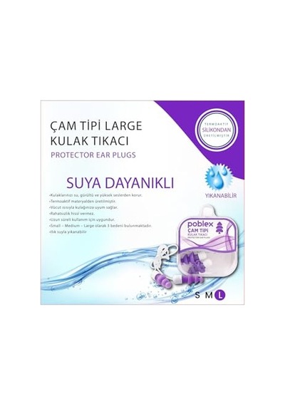 Çam Tipi Kulak Tıkacı - Large 156145