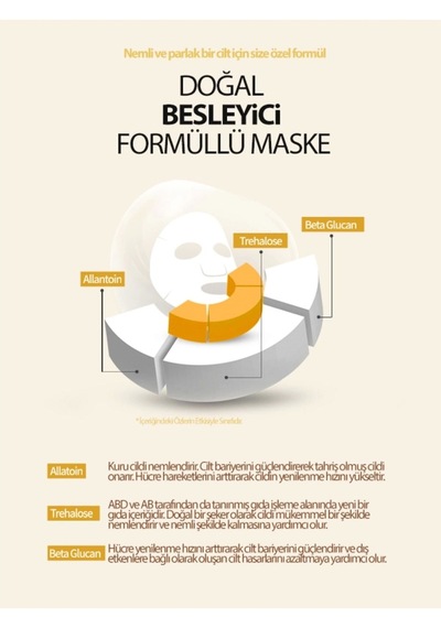 Fascy Doğal Salyangoz Özlü Esneklik Kazandırıcı Maske 23 G