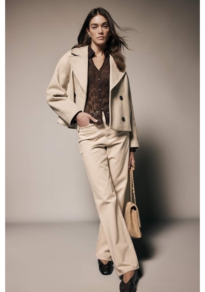 Defacto Straıght Fıt Normal Bel Gabardin Pantolon H0092ax26spbg738 Bej-bg738