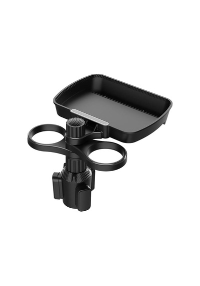 Jng-1048hld Araç İçi Çok Amaçlı Tepsi Masası, Araç Bardak Tutucu, İçecek Tutucu, Masa, Akıllı Telefon Standı, Araç İçi Yemek Rafı Parfümlü Siyah