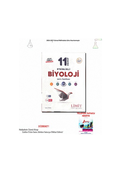 Limit 11. Sınıf Biyoloji Etkinlikli Soru Bankası