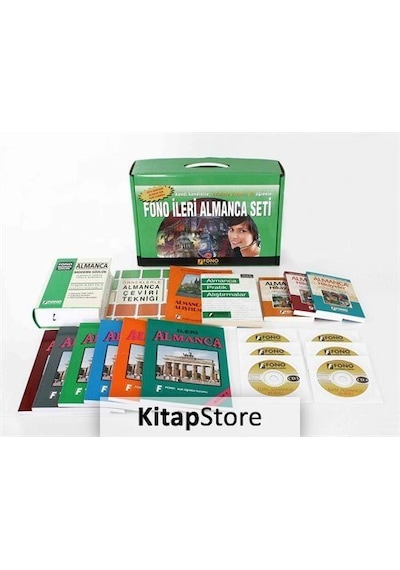 Fono İleri Almanca Seti 12 Kitap+6 Cd - Kolektif