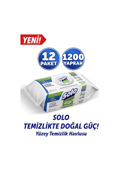 Temizlikte Doğal Güç Okaliptus&çam Esintisi Yüzey Temizlik Havlusu 12'li 1200 Yaprak Diğer