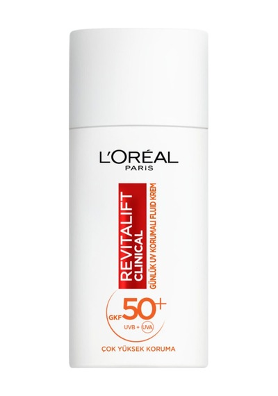 L'oréal Paris Revitalift Clinical Uv Gkf50+ Krem 50 Ml - 2 Adet Tarı