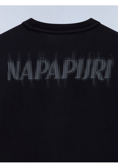 Napapijri S-umbra Ss Erkek T-shirt-31971 Siyah