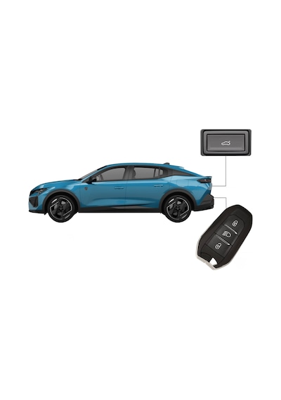 Peugeot 408 Elektrikli Bagaj Sistemi 2023+