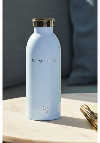 Smeg 50's Style Retro Clima Bottle Wbf01 500 Ml Çelik Termos Mavi