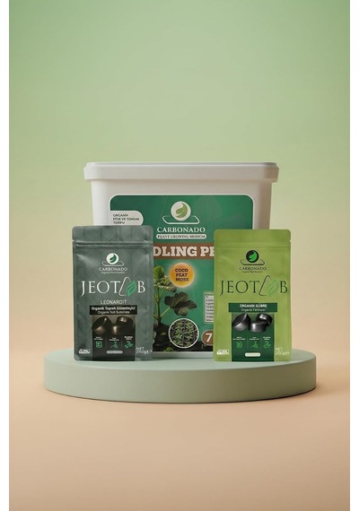 Seedling Peat 7.5 L 1 Adet + Jeotab Leonardit Ve Organik Gübre Paketi Diğer