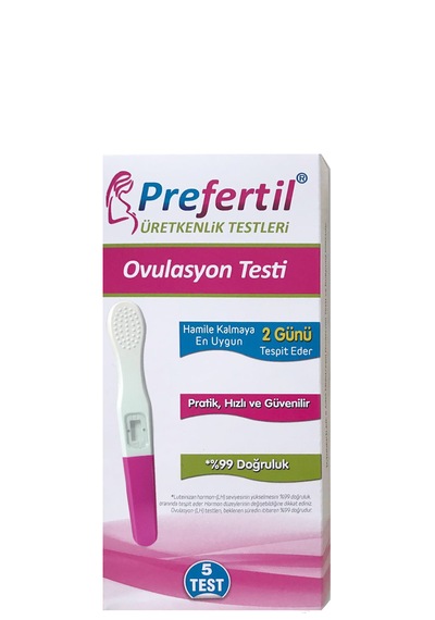 Kalem Tip Ovulasyon Yumurtlama Testi - 1 Kutu 5 Test
