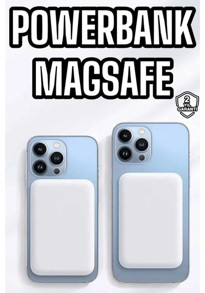 Kablosuz Şarj Aleti Hızlı Şarj Taşınabilir 5000 Mah Mavi