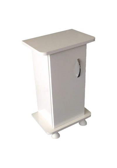 Kanki Pet 35 Cm  Flex İthal Akvaryum Sehpası Beyaz 35x33x67 Cm