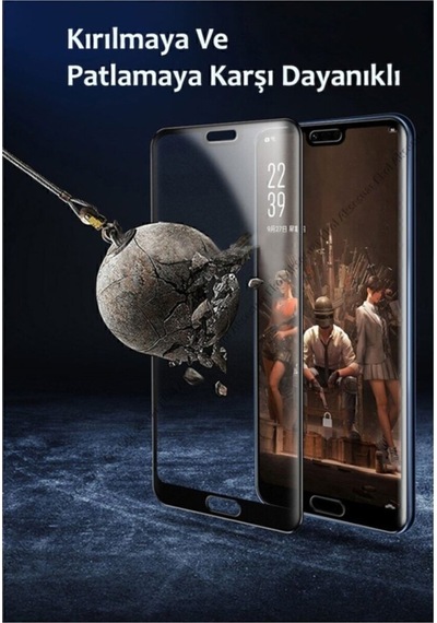 Oppo Reno 4 Lite Cam Koruyucu Mat Seramik Nano 9d Ekranı Tam Kaplayan
