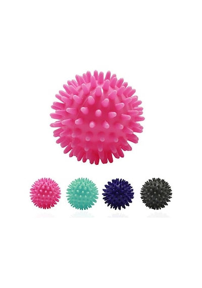 Dikenli Masaj Topu Medikal El Ayak Parmak Rehabilitasyon Massage Pembe
