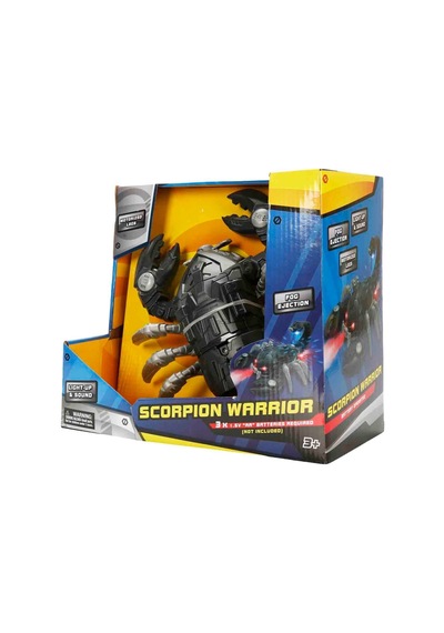 80561 Sun-grd-robot Scorpıon Warrıor Ses-ışık Std