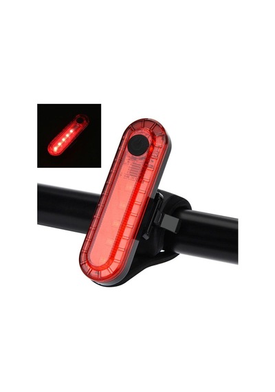 Epic Nist Usb Li Arka Stop Çakar Lambası Şarjlı Arka Işık Kırmızı