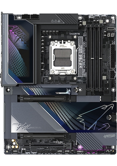 Gigabyte X870e Aorus Master X3d Wıfı-7 Am5 Ddr5 9000mhz Oc Atx Aaaa11gıg0058