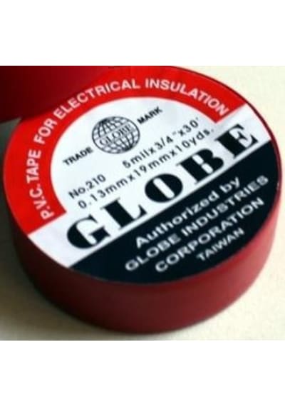 Globe Elektrik Bandı Kırmızı